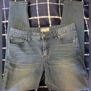 Free People Skinny Blue Jeans